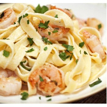 Crab and Shrimp Fettuccine - Lena's Crab and Shrimp Fettuccine with Louisiana Blue Crab and Gulf Shrimp
