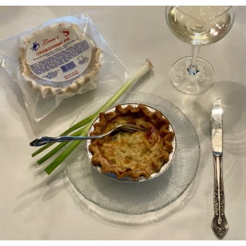 Crab & Shrimp Pie - Lena's Crab & Shrimp Pie 10.2 oz Crab & Shrimp Pie - Lena's Crab & Shrimp Pie 10.2 oz