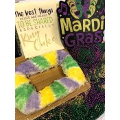 Let Them Eat King Cake - Basket Let Them Eat King Cake - Basket