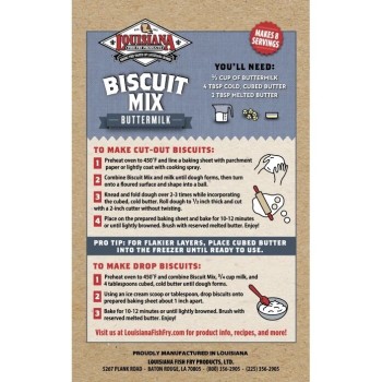Louisiana Fish Fry Buttermilk Biscuit Mix Louisiana Fish Fry Buttermilk Biscuit Mix