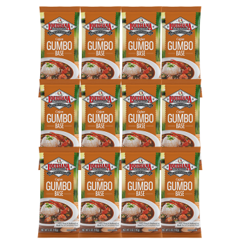 Louisiana Fish Fry Cajun Gumbo Base 5 oz - Pack of 12 Louisiana Fish Fry Cajun Gumbo Base 5 oz - Pack of 12