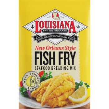 Louisiana Fish Fry - New Orleans Style Lemon Fish Fry 25 lb Louisiana Fish Fry - New Orleans Style Lemon Fish Fry 25 lb