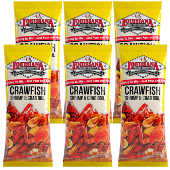 Louisiana Fish Fry Crawfish Crab & Shrimp Boil 16 oz - Pack of 6 Louisiana Fish Fry Crawfish Crab & Shrimp Boil 16 oz - Pack of 6