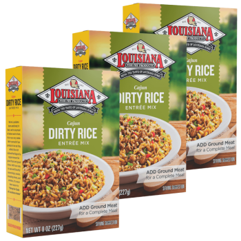 Louisiana Fish Fry Dirty Rice MIx 8 oz - Pack of 3 Louisiana Fish Fry Dirty Rice MIx 8 oz - Pack of 3
