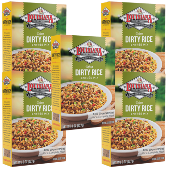 Louisiana Fish Fry Dirty Rice MIx 8 oz - Pack of 5 Louisiana Fish Fry Dirty Rice MIx 8 oz - Pack of 5
