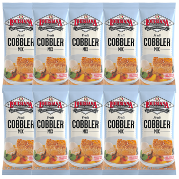 Louisiana Fish Fry Cobbler Mix 10.58 oz - Pack of 10 Louisiana Fish Fry Cobbler Mix 10.58 oz - Pack of 10