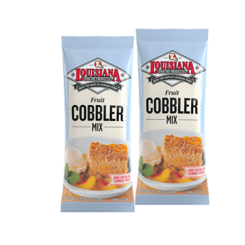 Louisiana Fish Fry Cobbler Mix 10.58 oz - Pack of 2 Louisiana Fish Fry Cobbler Mix 10.58 oz - Pack of 2