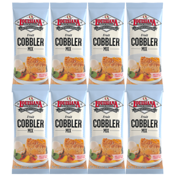 Louisiana Fish Fry Cobbler Mix 10.58 oz - Pack of 8 Louisiana Fish Fry Cobbler Mix 10.58 oz - Pack of 8