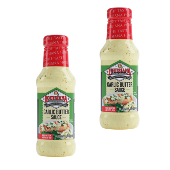 Louisiana Fish Fry Garlic Butter Sauce 10.5 oz Pack of 2 Louisiana Fish Fry Garlic Butter Sauce 10.5 oz Pack of 2