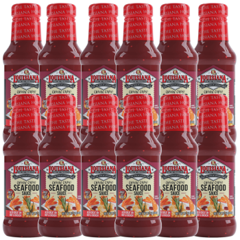 Louisiana Fish Fry Cajun Seafood Sauce 12 oz Pack of 12 Louisiana Fish Fry Cajun Seafood Sauce 12 oz Pack of 12