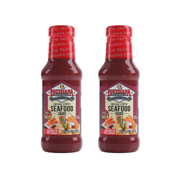 Louisiana Fish Fry Cajun Seafood Sauce 12 oz Pack of 2 Louisiana Fish Fry Cajun Seafood Sauce 12 oz Pack of 2