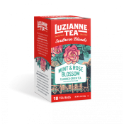 Luzianne Mint & Rose Blossom Flavored Green Tea 18 count Luzianne Mint & Rose Blossom Flavored Green Tea 18 count