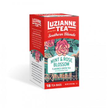 Luzianne Mint & Rose Blossom Flavored Green Tea 18 count Luzianne Mint & Rose Blossom Flavored Green Tea 18 count