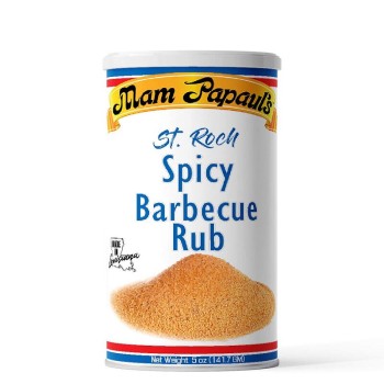Mam Papaul's St. Roch Spicy Barbecue Rub 5.5 oz Mam Papaul's St. Roch Spicy Barbecue Rub 5.5 oz