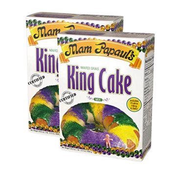 Mam Papaul's Mardi Gras King Cake Mix 1 lb 12.5 oz - 2 Pack Mam Papaul's Mardi Gras King Cake Mix 1 lb 12.5 oz - 2 Pack