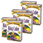 Mam Papauls Mardi Gras King Cake Mix Pack of 6 Mam Papauls Mardi Gras King Cake Mix Pack of 6