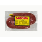 Manda's Smoked Beef Sausage 28 oz Manda's Smoked Beef Sausage 28 oz