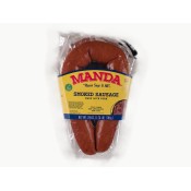 Manda's Smoked Green Onion Pork Sausage 28 oz Manda's Smoked Green Onion Pork Sausage 28 oz