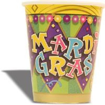 Mardi Gras Paper Cups Mardi Gras Paper Cups
