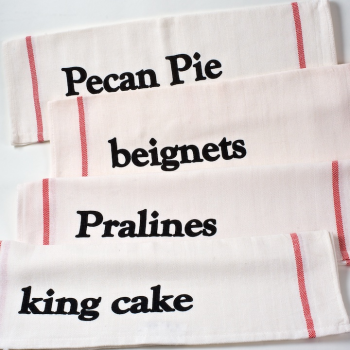 NOLA Sweets Set of 4 Kitchen Towels NOLA Sweets Set of 4 Kitchen Towels