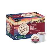 New England Coffee Captain Griswold Bold Decision Single Serve 10 Count Box New England Coffee Captain Griswold Bold Decision Single Serve 10 Count Box