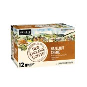 New England Coffee Hazelnut Creme Single Serve 12 Count Box New England Coffee Hazelnut Creme Single Serve 12 Count Box