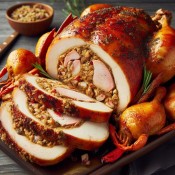 Premium Turducken with Seafood 14 lbs Premium Turducken with Seafood 14 lbs