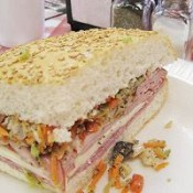 Cartozzo's 8" Italian Muffuletta Sandwich Cartozzo's 8" Italian Muffuletta Sandwich