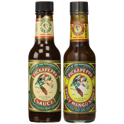 Pickapeppa Sauce Variety 2 Pack (1) Jamaican Original (1) Spicy Mango - 5 oz (Pack of 2) Pickapeppa Sauce Variety 2 Pack (1) Jamaican Original (1) Spicy Mango - 5 oz (Pack of 2)