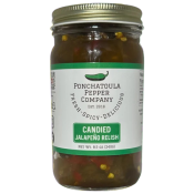 Ponchatoula Pepper Company Candied Jalapeno Relish 8.5 oz Ponchatoula Pepper Company Candied Jalapeno Relish 8.5 oz