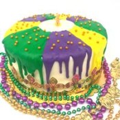 Poupart's Mardi Gras Dobash Cake Poupart's Mardi Gras Dobash Cake