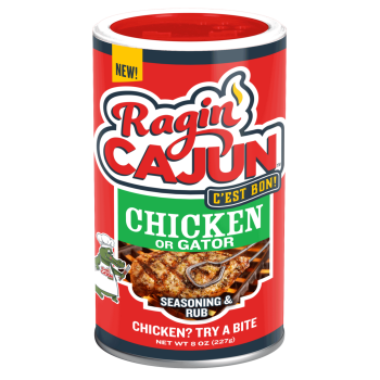 Ragin Cajun Chicken or Gator Cajun Seasoning 8 oz Ragin Cajun Chicken or Gator Cajun Seasoning 8 oz