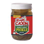 Ragin Cajun Pickle Slices( sweet & spicy ) Ragin Cajun Pickle Slices( sweet & spicy )