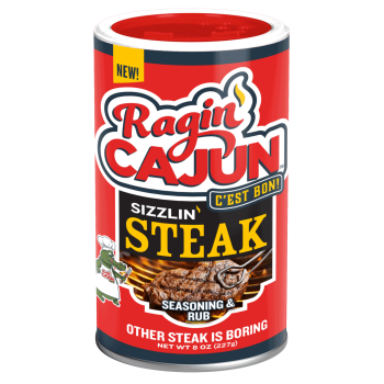 Ragin Cajun Sizzlin' Steak Seasoning 8 oz Ragin Cajun Sizzlin' Steak Seasoning 8 oz