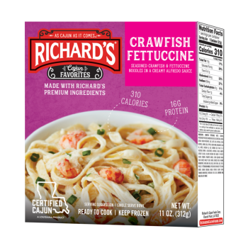 Richard's Crawfish Fettuccine single serve Richard's Crawfish Fettuccine single serve