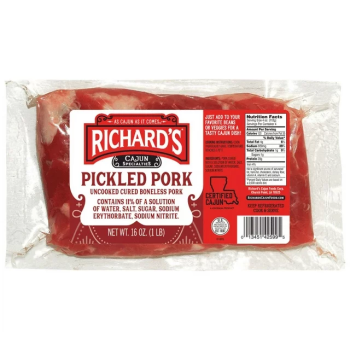 Richard's Pickled Pork 16 oz Richard's Pickled Pork 16 oz