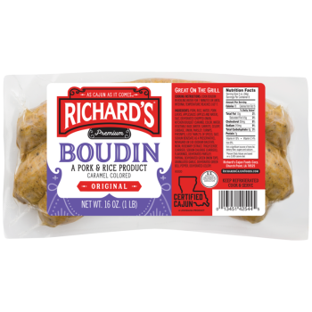 Richards Pork Boudin Regular Richards Pork Boudin Regular