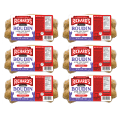 Richard's Pork Boudin Regular 16 oz Pack of 6 Richard's Pork Boudin Regular 16 oz Pack of 6