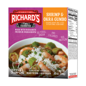 Richard's Shrimp & Okra Gumbo single serve Richard's Shrimp & Okra Gumbo single serve