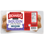 Richard's Smoked Pork Boudin 16 oz Richard's Smoked Pork Boudin 16 oz