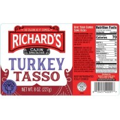 Richard's Turkey Tasso 8 oz Richard's Turkey Tasso 8 oz