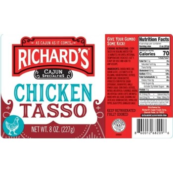 Richard's Chicken Tasso 8 oz Richard's Chicken Tasso 8 oz