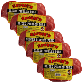 Savoie's Pickled Pork 1 lb Pack of 5 Savoie's Pickled Pork 1 lb Pack of 5