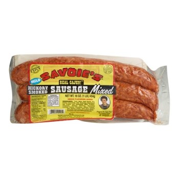 Savoie's Smoked Beef/Pork - Mild flavor 16 oz Savoie's Smoked Beef/Pork - Mild flavor 16 oz