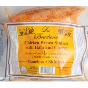 La Boucherie Stuffed Chicken Breast with Ham & Cheese 24 oz La Boucherie Stuffed Chicken Breast with Ham & Cheese 24 oz
