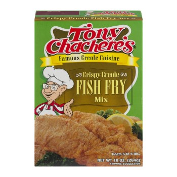 Tony Chachere's Crispy Creole Fish Fry 10 oz Tony Chachere's Crispy Creole Fish Fry 10 oz