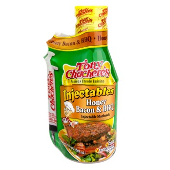 Tony Chachere's Honey Bacon BBQ With Injector 17 oz Tony Chachere's Honey Bacon BBQ With Injector 17 oz