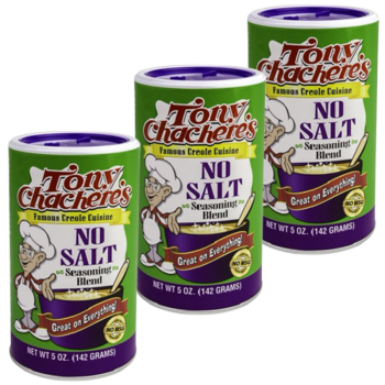 Tony Chachere's No Salt Creole Seasoning 5 oz - Pack of 3 Tony Chachere's No Salt Creole Seasoning 5 oz - Pack of 3