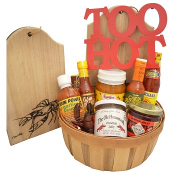 Who Dats Hot Sauce Gift Basket Who Dats Hot Sauce Gift Basket