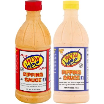 Wow Wee Dipping Sauce - Mild and Hot Flavor Wow Wee Dipping Sauce - Flavor for Every Meal